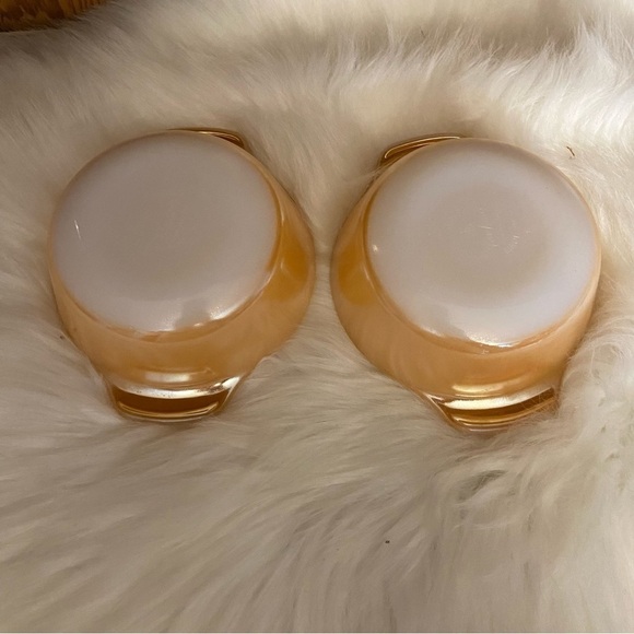 Anchor Hocking fire king peach luster ovenware 472 round baking dish - set of 2 - Picture 4 of 11